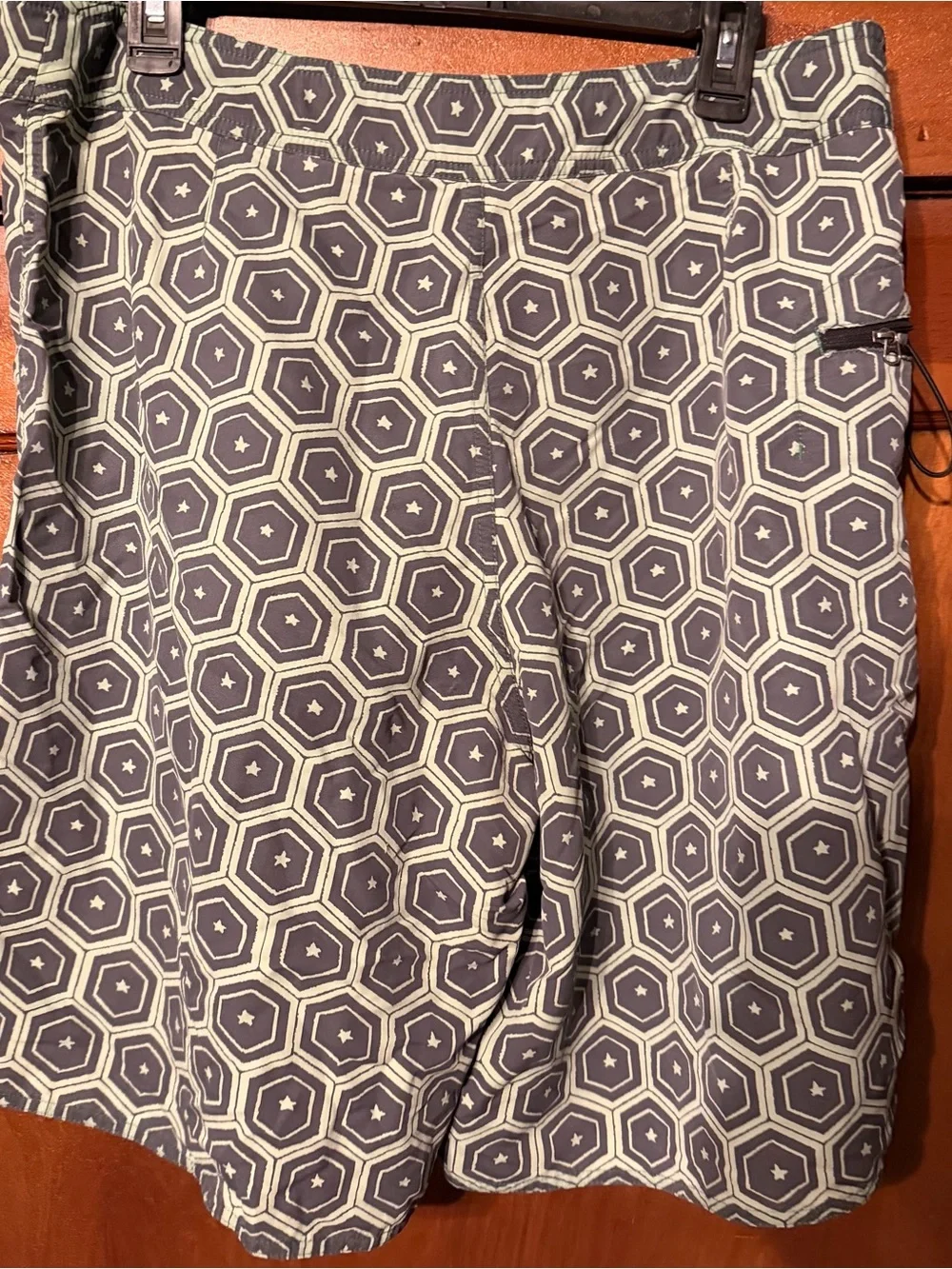 Patagonia geometric print wayfarer board swim shorts 9”
